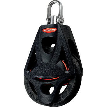 Ronstan Series 55 BB Orbit Block, Single, Becket Swivel