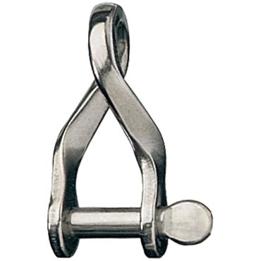Ronstan Twisted Shackle 1/4'' Pin RF629