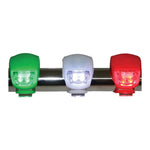 Small Portable Rail Mount LED Navigation Lights Three Set