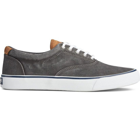 SPERRY MEN'S STRIPER II CVO SALT WASHED CANVAS BLACK