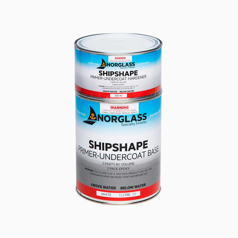 Norglass Shipshape Primer-Undercoat White Various Sizes