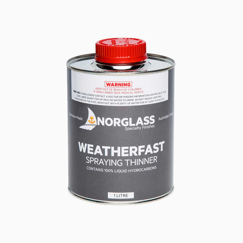 Norglass Weatherfast Spraying Thinners ***Various Sizes***