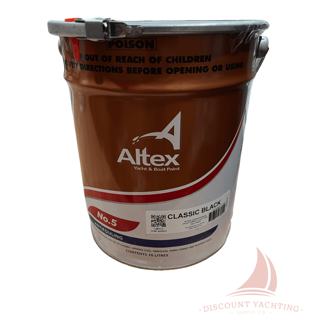 Altex No.5 Antifouling Classic Black 10Lt