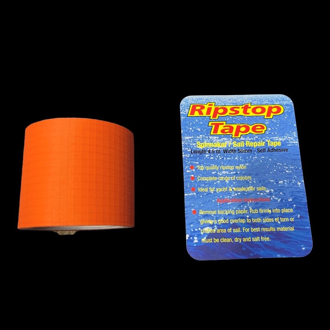 Ripstop Spinnaker Sail Repair Tape Orange