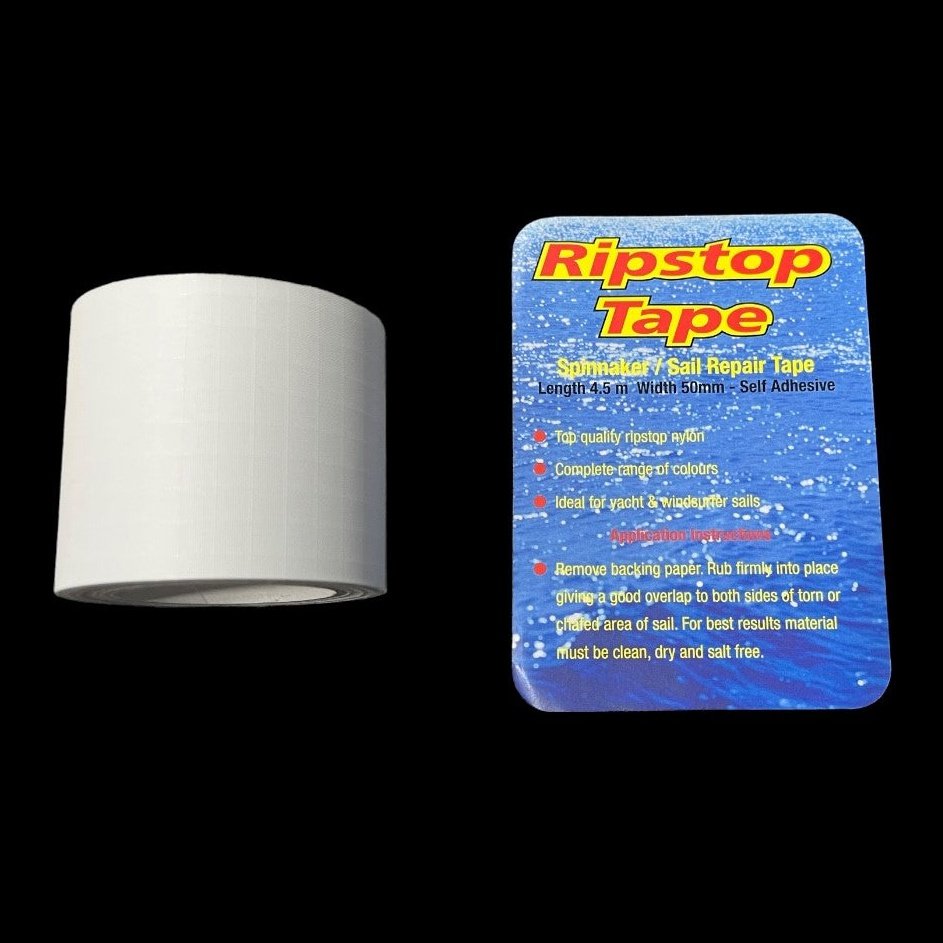 Ripstop Spinnaker Sail Repair Tape White – Discount Yachting