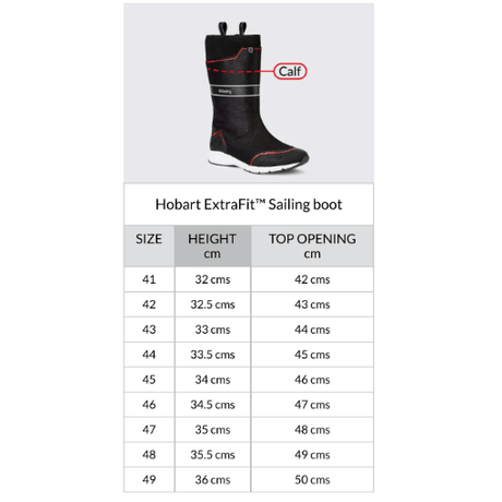 Dubarry Hobart ExtraFit™ Sailing boot - Black