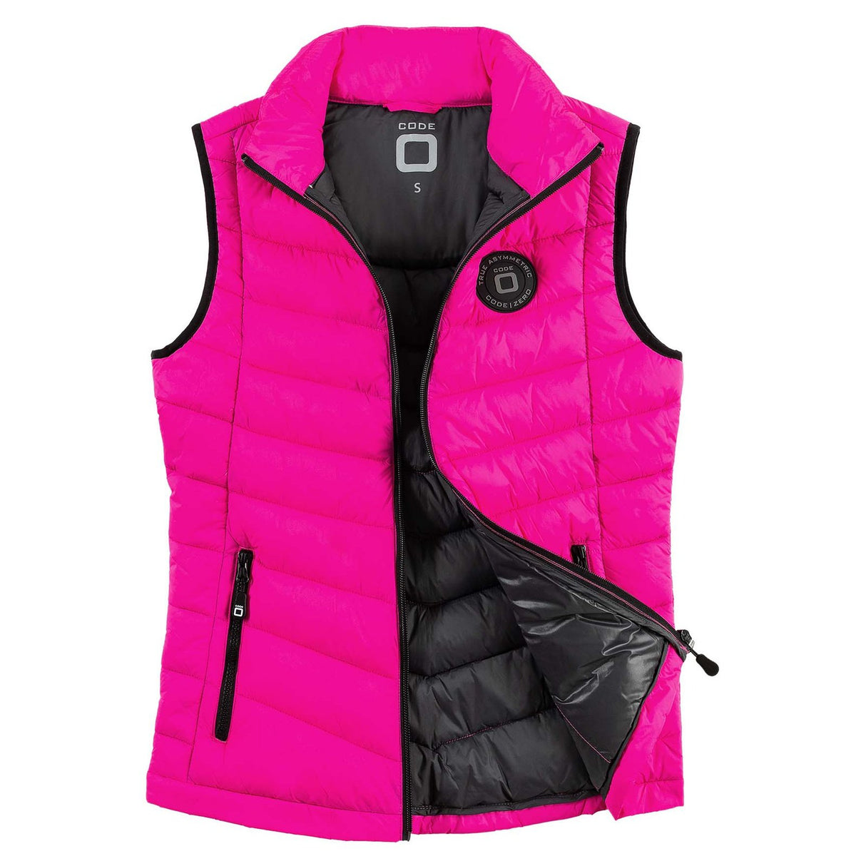 CODE-ZERO GILET WOMEN JACKYARD PINK