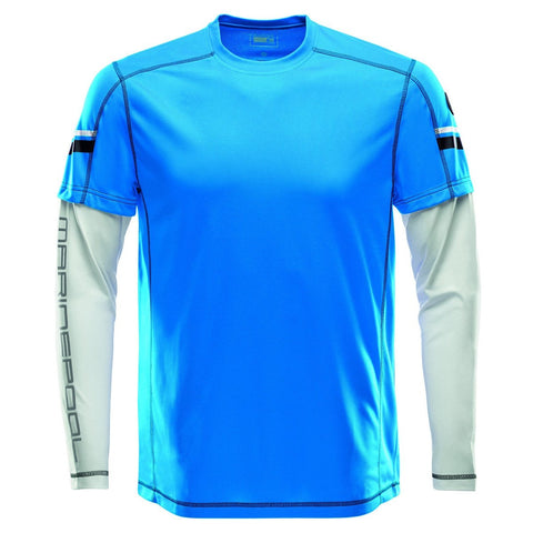 rw Marinepool Lenox Tec Longsleeve Men Blue