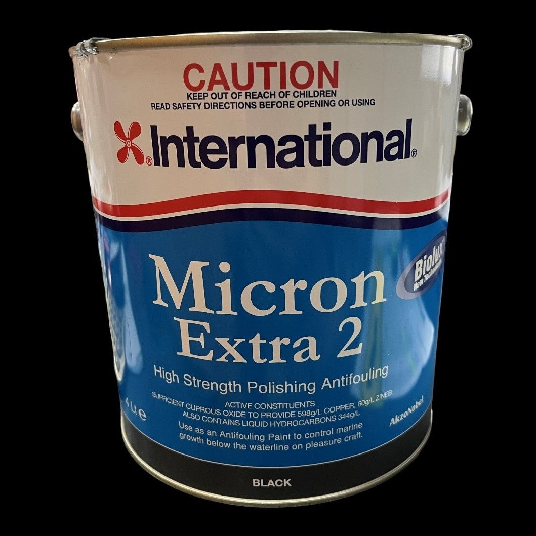 International Micron Extra 2 Antifouling Black 4lt