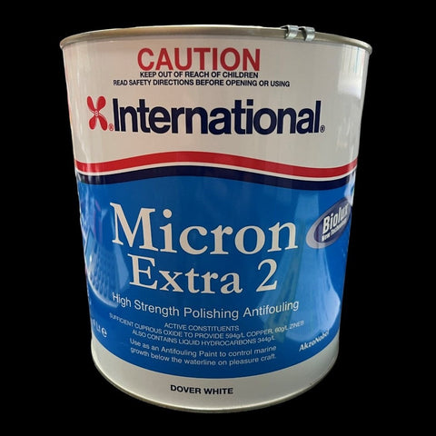 International Micron Extra 2 Antifouling Dover White 4lt