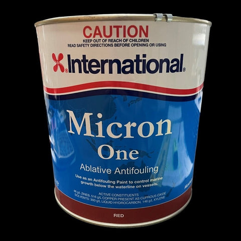 International Micron One (Awlcraft) Antifouling Red 4Lt