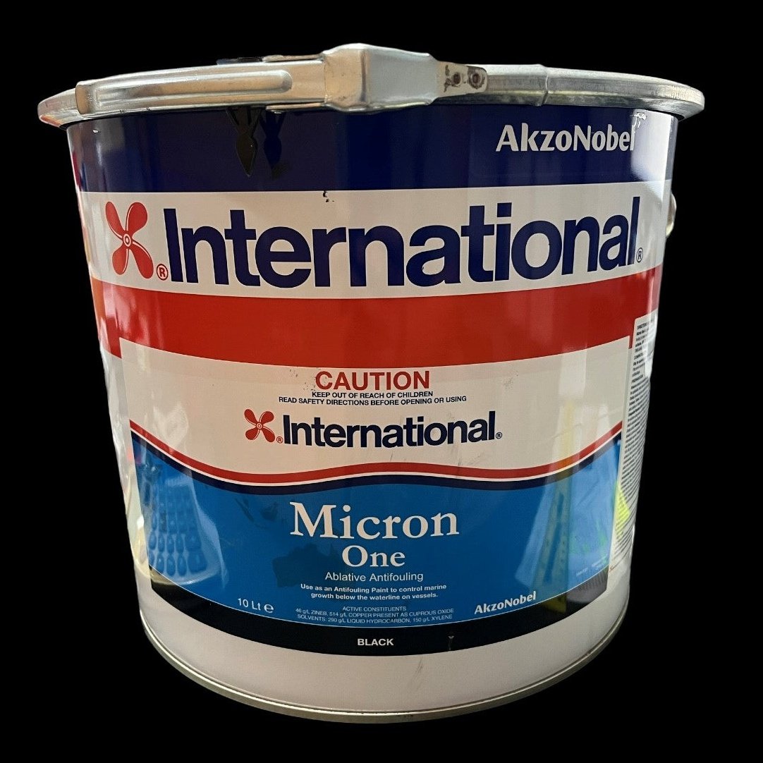 International Micron One (Awlcraft) Antifouling Black 10Lt