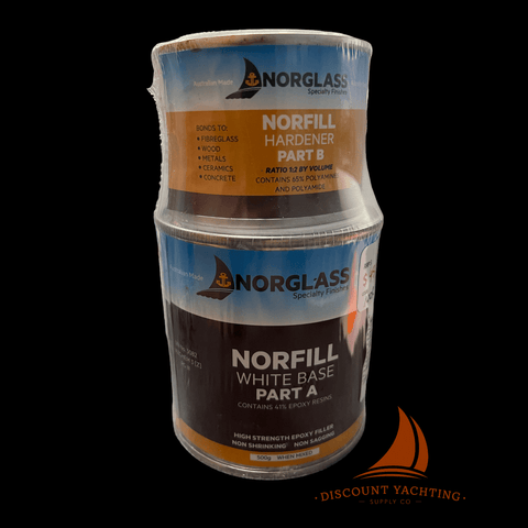 Norglass Norfill White Epoxy Filler 500gm