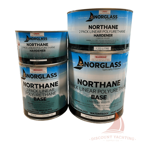Norglass Northane Gloss White 2lt & 4lt