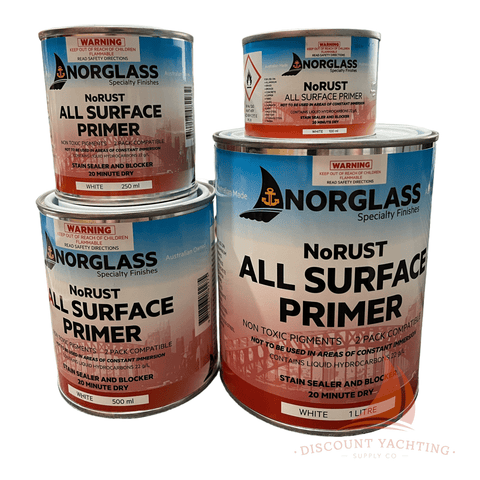 Norglass NoRUST All Surface Primer White ***Various Sizes***