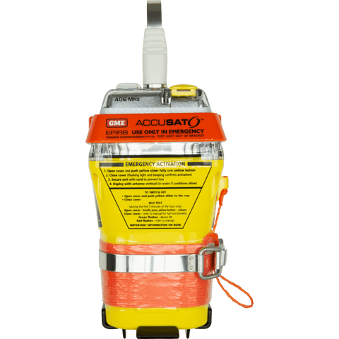 GME 406MHZ GPS EPIRB - MANUAL ACTIVATION