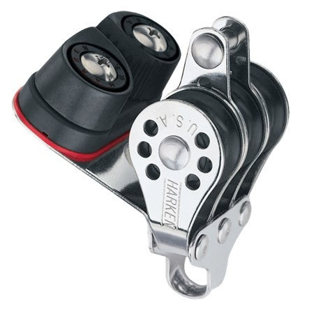 Harken 22mm Triple Becket Block With Cam Cleat