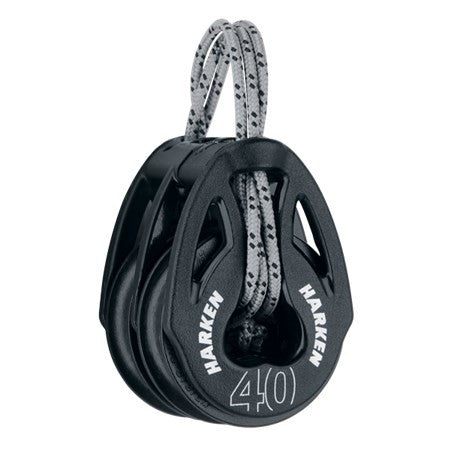 Harken 40mm T2™ Soft-Attach Double Block HK2150