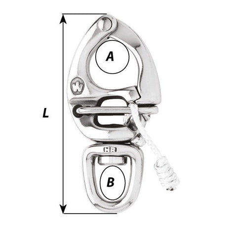 Wichard 70mm Quick Snap Shackle 2673
