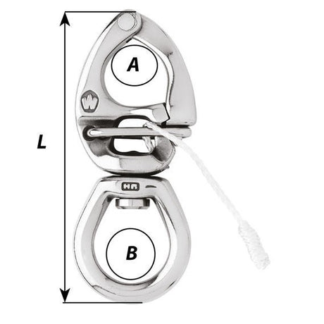 Wichard 80mm Quick Snap Shackle Large Bail 2773