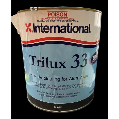 International Trilux 33 Aluminium Antifouling Black 4Lt
